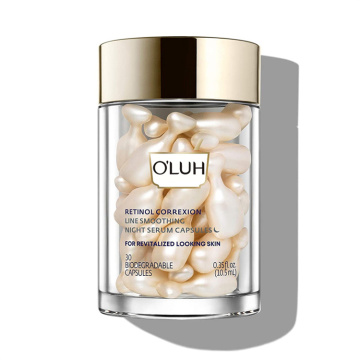 Chinese Manufacturer Cheap Retinol Night Serum Capsule