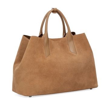 Vintage Brown Tote Bag