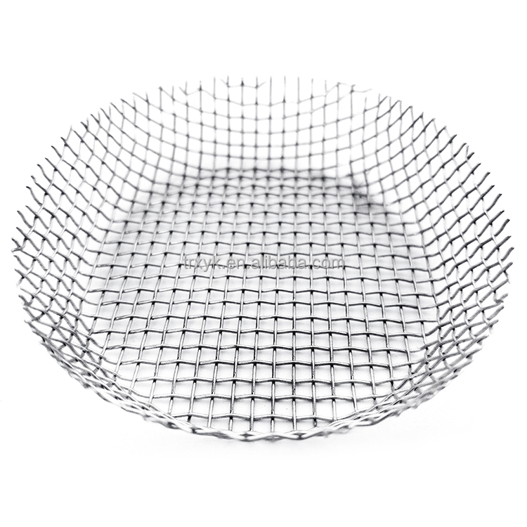 Various size 1-300 micron multi layer stainless steel wire mesh filter by spot welded