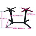 Round Table table Base Aluminum Conference Aluminum stackable folding double Table Legs