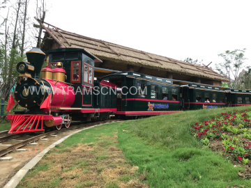 theme park playground kids track train