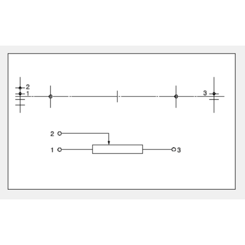 RS60N Series Slide Potentiometer