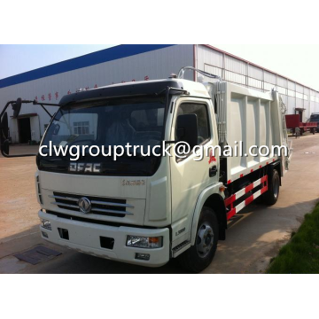 รถบดอัดขยะมูลฝอย Dongfeng Duolika 7-8CBM