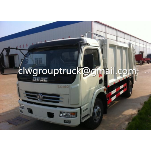 Dongfeng Duolika 7-8CBM Truk Pemadat Sampah