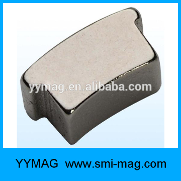 Arc neodymium rotor permanent magnet