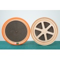 Interactive Cat Scratcher Pad with Spinning Balls