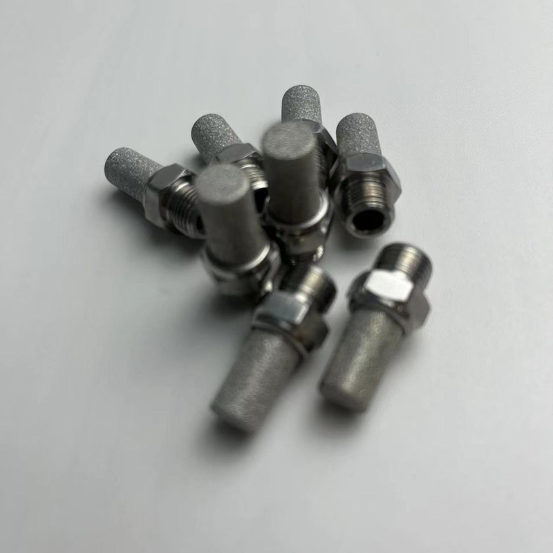 D12H1-78 14BARB ile Sintered Gözenekli Paslanmaz Çelik 0.5 2 UM Mikron Havalandırma Difüzörü Sintered porous stainless steel 0.5 2 um micron aeration diffuser with D12H1-78 14barb