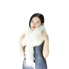 Luxury Brand Real Fox Fur Scarves Women Winter Real Natural Whole Fox Fur Collar Ring Warm Soft Genuine Real Fox Fur Scarf