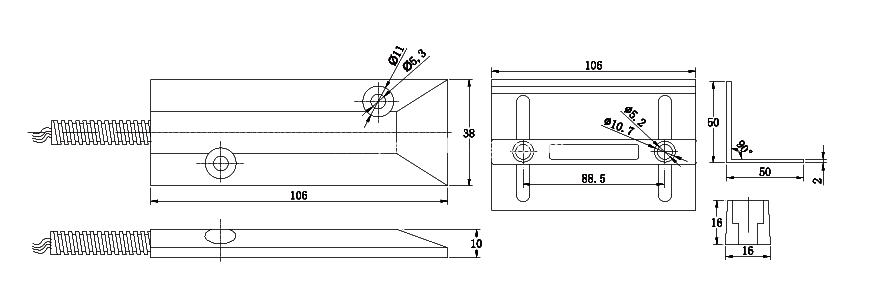 FBMC55ZL-1 magnetic contact