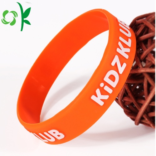 Pulseras promocionales de palabras personalizadas pulsera de silicona