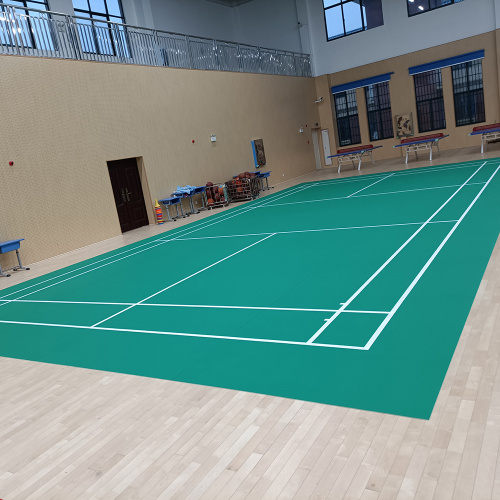 Enlio PVC Flooring untuk Pengadilan Badminton