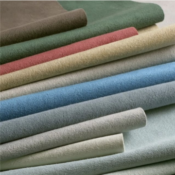 Breathable and Soft Synthetic Microfiber Suede
