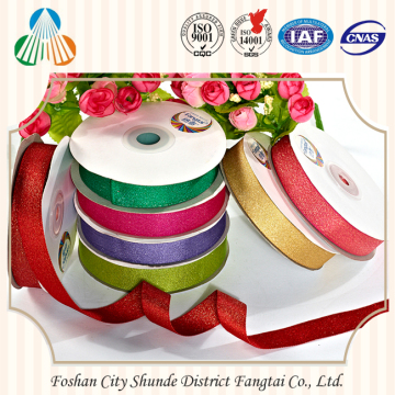 Wholesale metallic polyester ribbon for packing