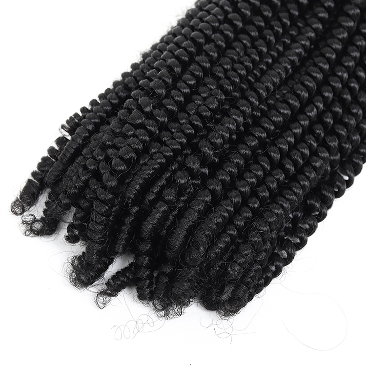 Long spring twist wholesale Beyond beauty spring braids ombre curly pre twisted colored fluffed Spring Twist Hair