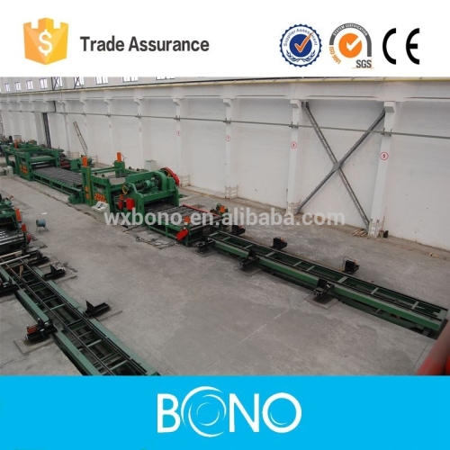 Aoto metal straightening and cut to length line machine