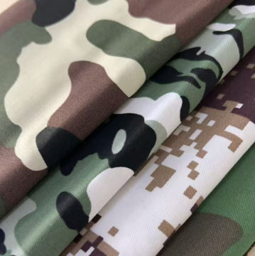 Digital Print Stretch Camo Fabric for Military Uniforms