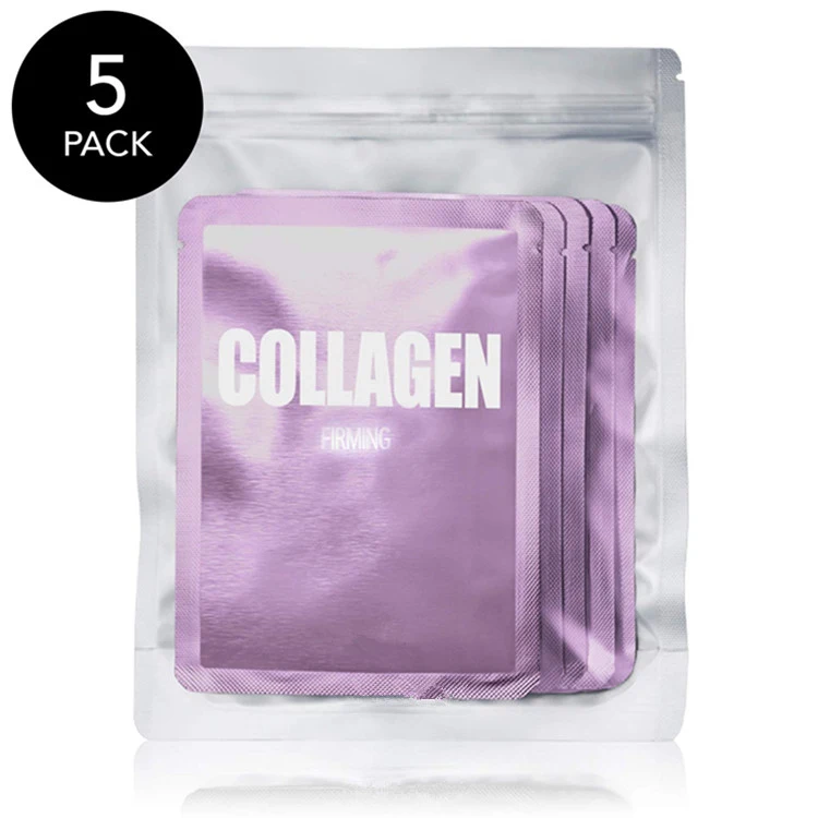 Korean Beauty Collagen Firming Daily Face Sheet Mask for Wrinkles & Dark Spots