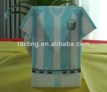T Shirt Paper Napkin,Jersey paper napkin,Folding paper napkin