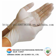 latex disposable sterile surgical glove for medical operation