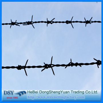 Double Twist Galvanized Barbed Wire