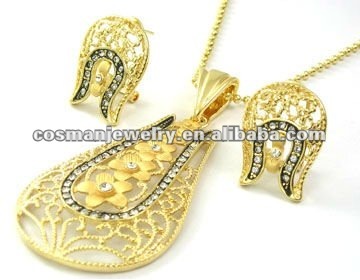 New design fashion necklace jewelry set