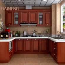 Baineng Modern Cherry Wood Kitchen Cabinets - China Factory Direct