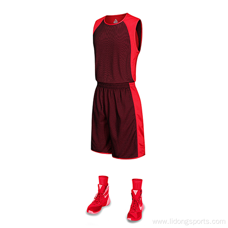 Cheap Basketball Jersey Sets Blank Basketball Uniform