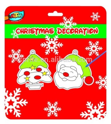 Christmas Series-Non-toxic DIY Paint Set for Kids DIY Acrylic Paint Suncatcher Painting