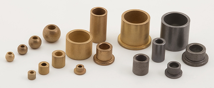 Superior Quality Free Samples Powder Metallurgy Lubricating Bronze Sintered Ball Bearing Bush