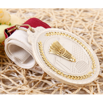 Personality Metal Badminton Custom Sport Medal