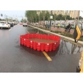 Temporary flood barriers drainage solution for household