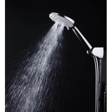 High quality water saver waterfall chrome abs bathroom top plastic shower head