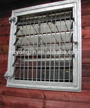 Automatic glass louver windows