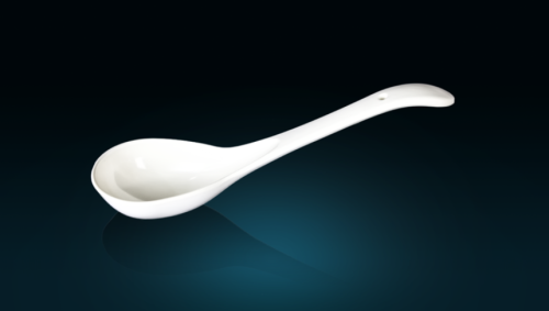 Food Contact Standard Melamine Spoon