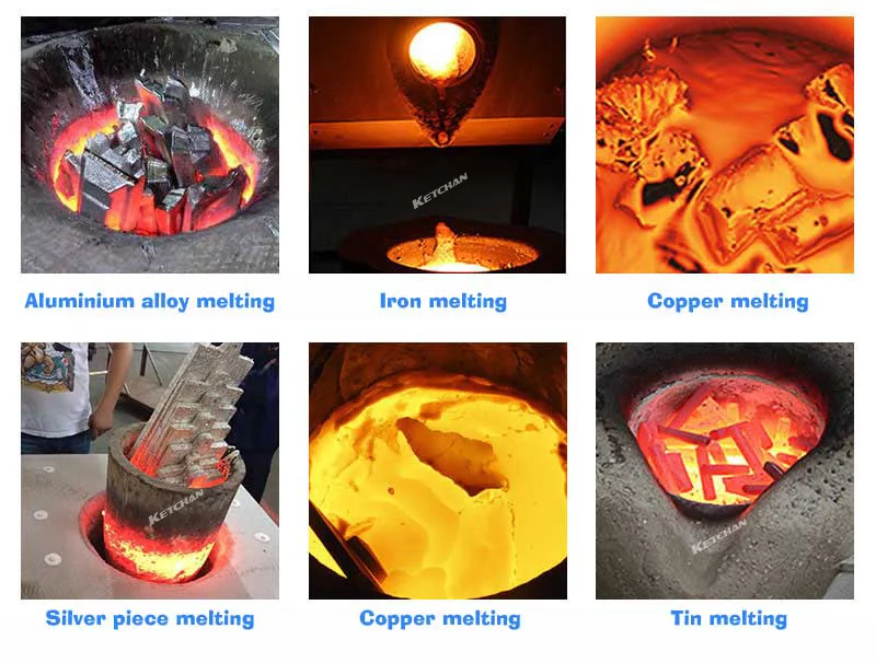 metal smelting furnace applications 1 jpg KETCHAN Induction Metal Smelting furnace
