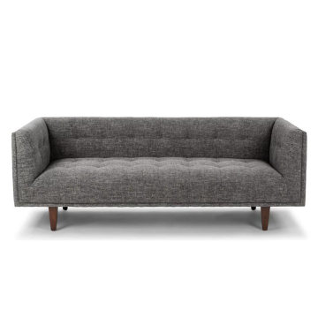 Modern Furniture Cirrus Briar Gray Fabric Sofa