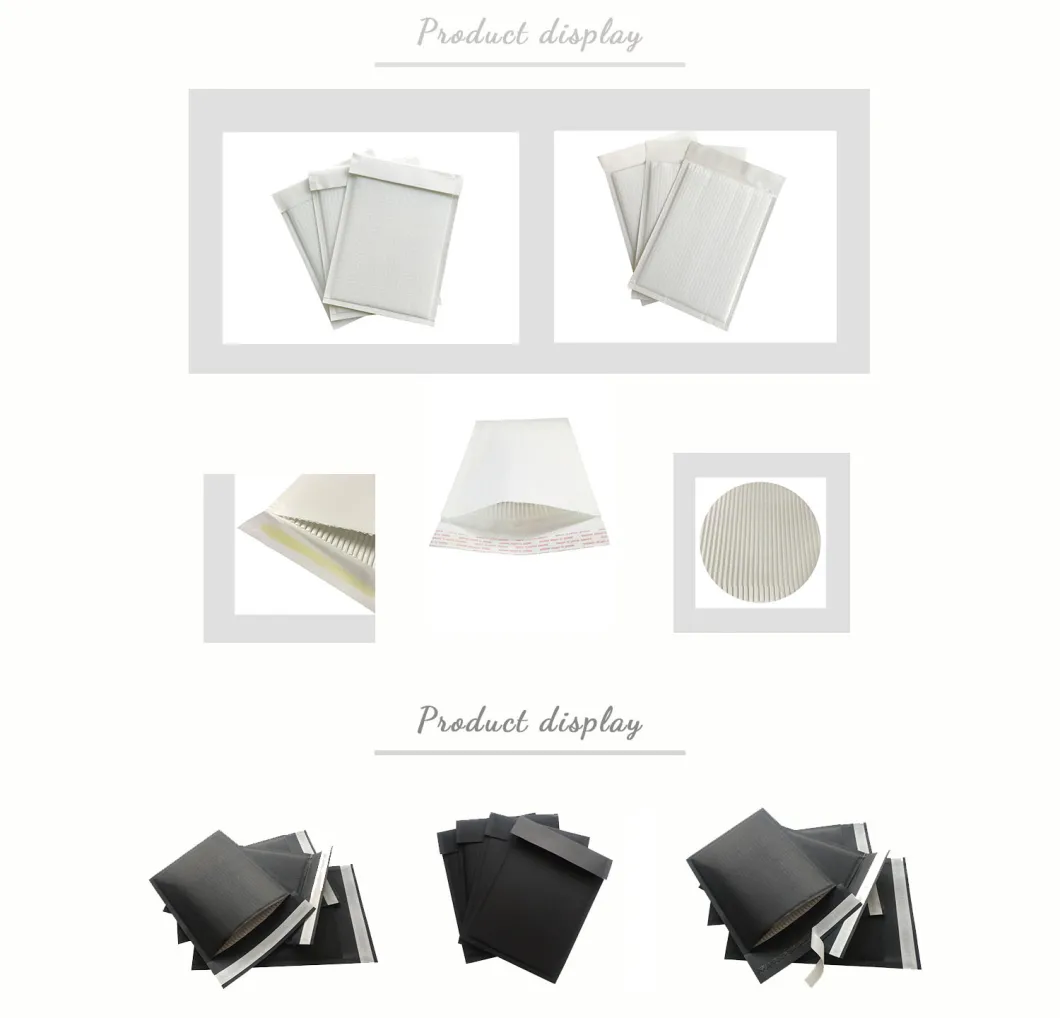Multi-Color Kraft Paper Honeycomb Envelope Custom Environmentally Friendly Recyclable Paper Bag