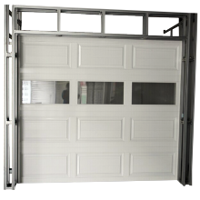 Automatic Overhead Aluminum Tempered Glass Garage Door