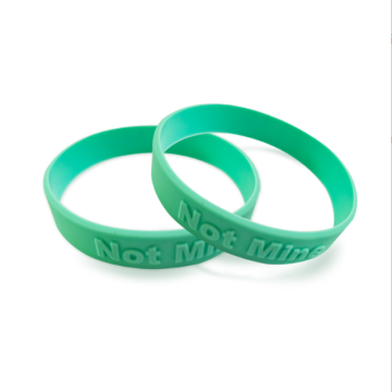 Custom Embossed Silicone Wristband