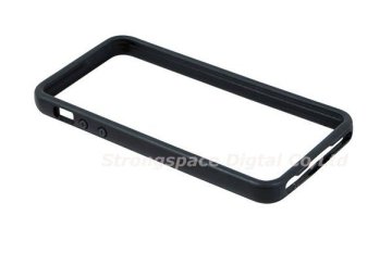 PC+TPU Edge Bumper for iPhone 5 - Black