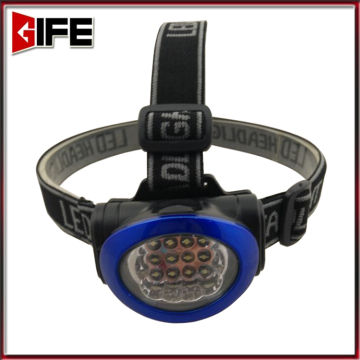 Wholesale Factory Bulk 12LED Adjustable Most Powerful Headlamp,Head Lamp,Led Headlamp