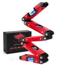High Precision Folding Spirit Level for Building Decoration and Woodworking
