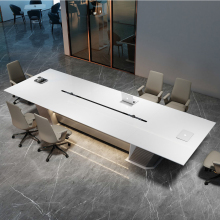 Edge series Glossy White Conference Table