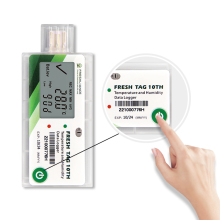 Portable Digital LCD Display Temperature Humidity Data Logger for Pharmaceutical Industry