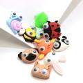 Active Eye Cute Animal Hair Accessories Ornament Resin Cabochon Scrapbooking Ornaments Diy Phone Case Accessories