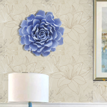 Handmade Ceramic Floral Wall Decorations