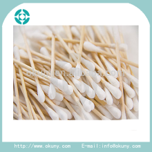 Wooden cotton buds/cotton swabs