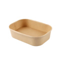 Disposable Kraft Paper Box Takeout Food Lunch Boxes