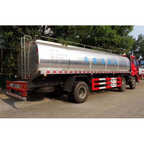 FAW 3 axis 6x4 fresh milk transporter truck