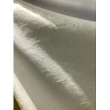 Polyester Rose Design Embossed Microfiber Fabrics